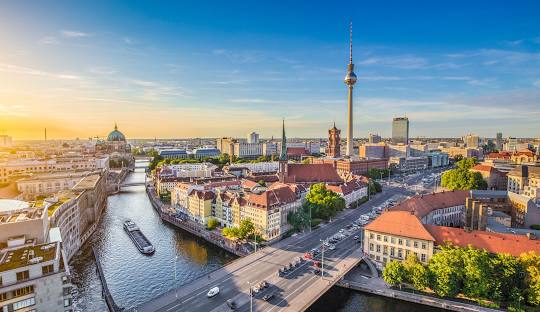 Berlin cityscape